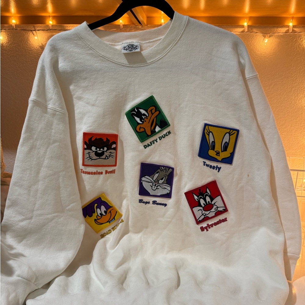 Vintage 1991 Looney Tunes Sweater ACME clothing